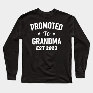 Funny Grandma 2023 Gift Idea Long Sleeve T-Shirt